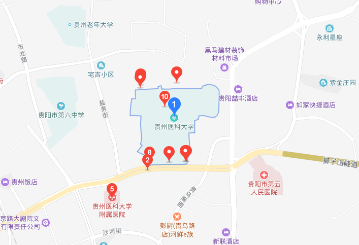 貴陽醫(yī)學院地址在哪里