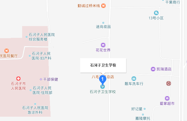 新疆石河子衛(wèi)生學(xué)校地址在哪里