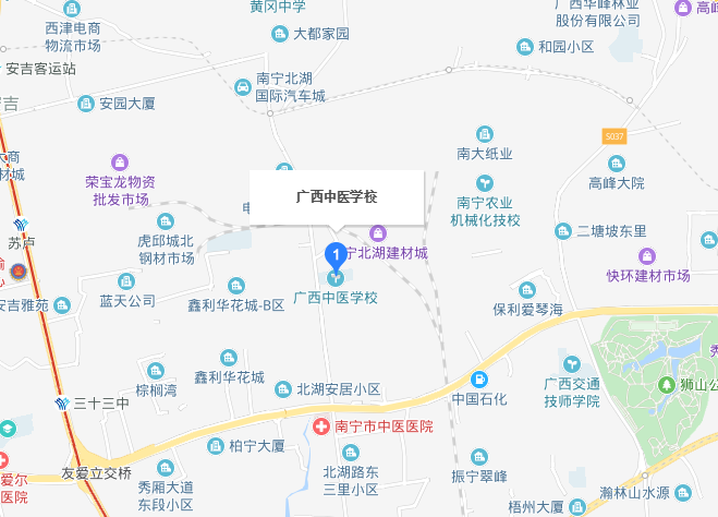 廣西中醫(yī)學(xué)校地址在哪里